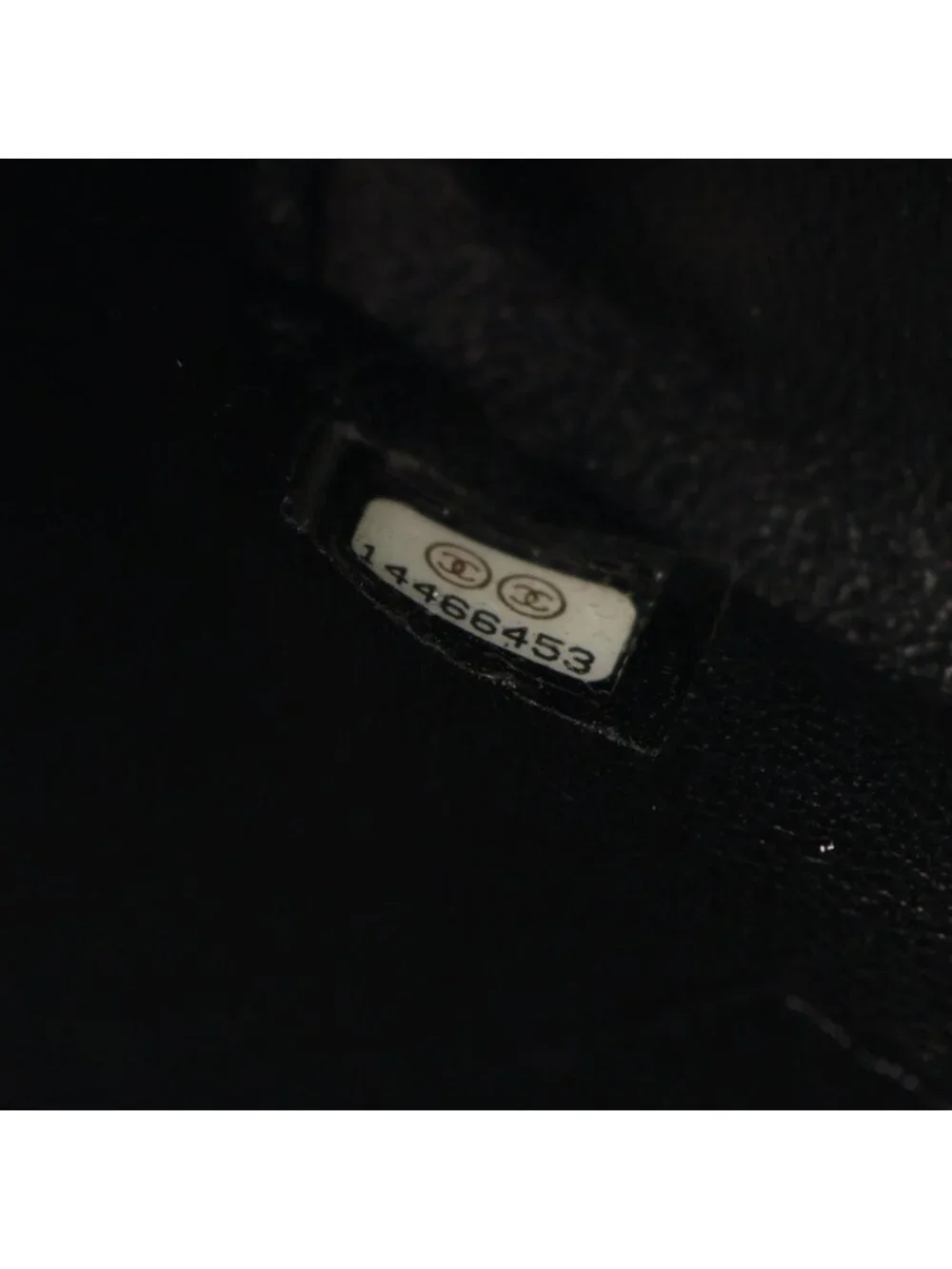 Chanel Tote Reissue Black Caviar Leather